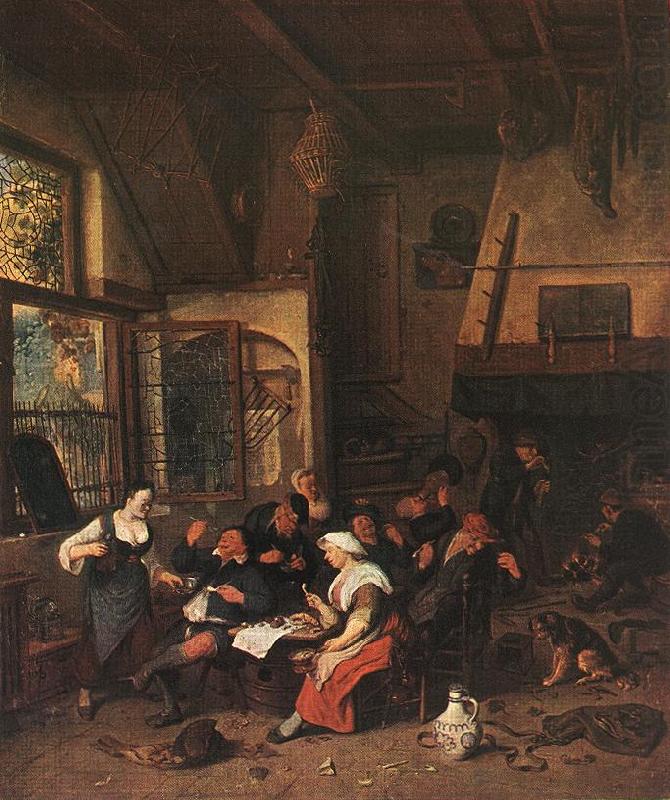 DUSART, Cornelis Tavern Scene sdf china oil painting image